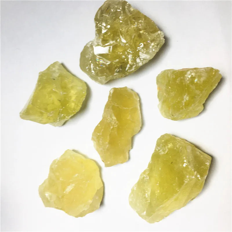 Cristal “Sol Interno” Citrino Amarillo Natural en Bruto (200g)