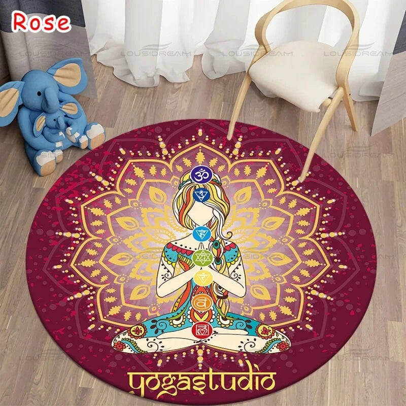Alfombra Chakras en Armonía Meditación y Elevación Espiritual