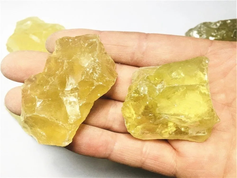 Cristal “Sol Interno” Citrino Amarillo Natural en Bruto (200g)