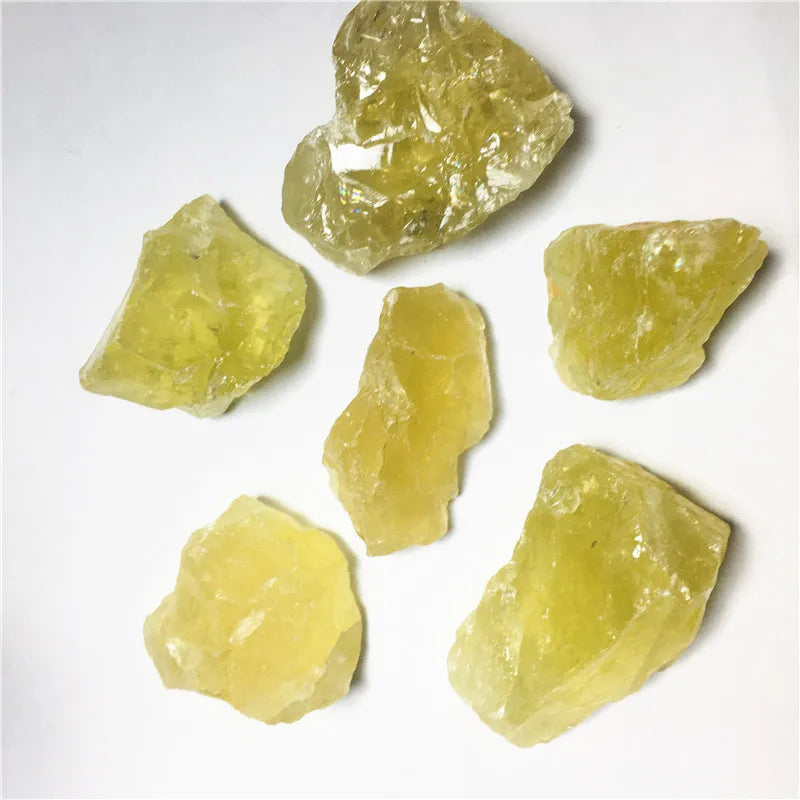 Cristal “Sol Interno” Citrino Amarillo Natural en Bruto (200g)