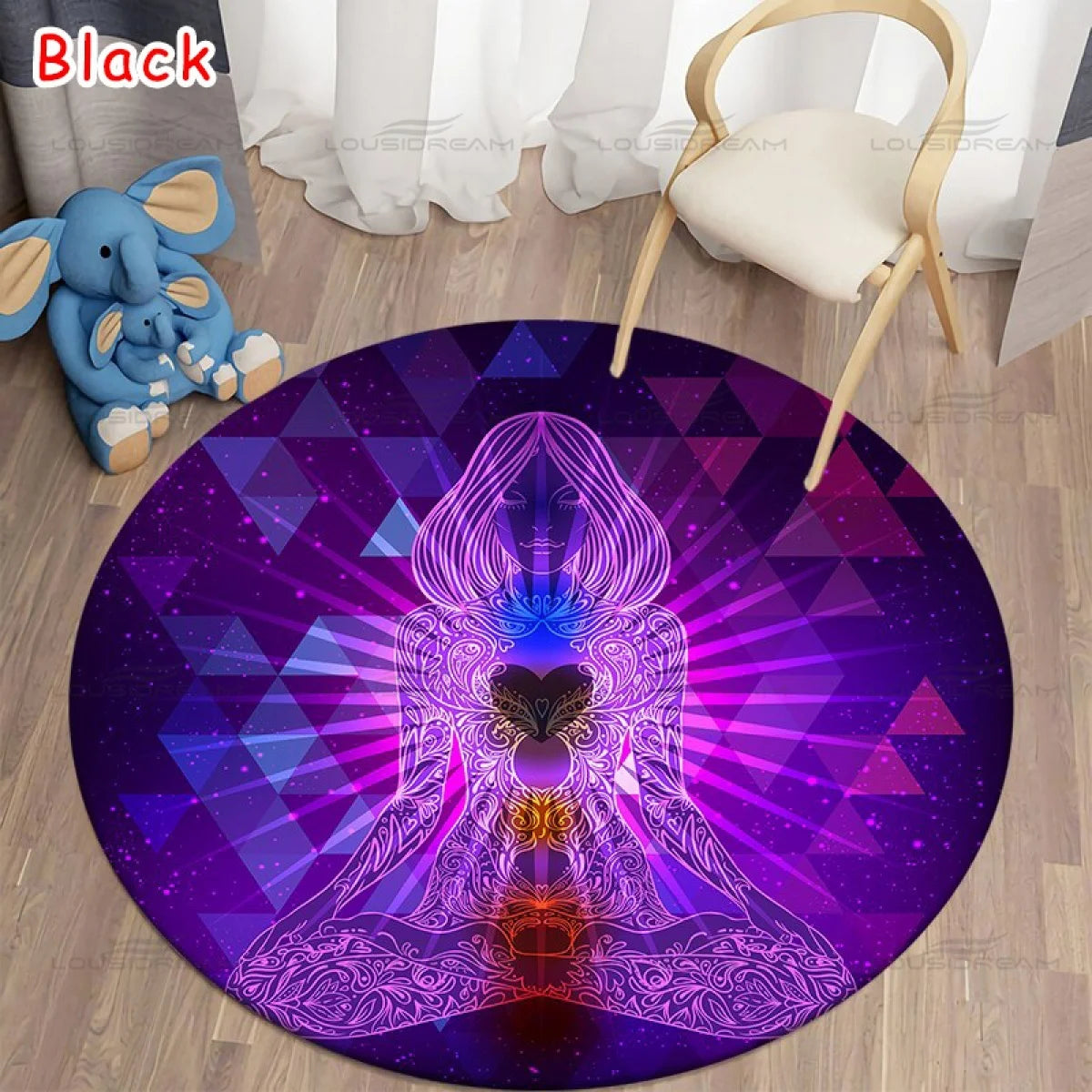 Alfombra Chakras en Armonía Meditación y Elevación Espiritual