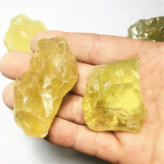 Cristal “Sol Interno”  Citrino Amarillo Natural en Bruto (200g)