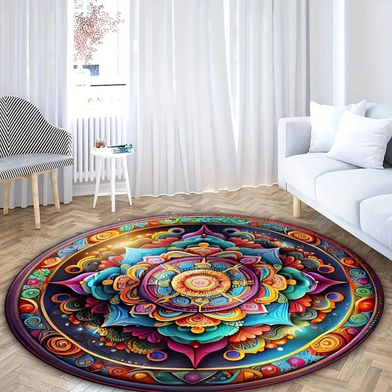 Alfombra Mándala Cósmico Portal de Luz Interior