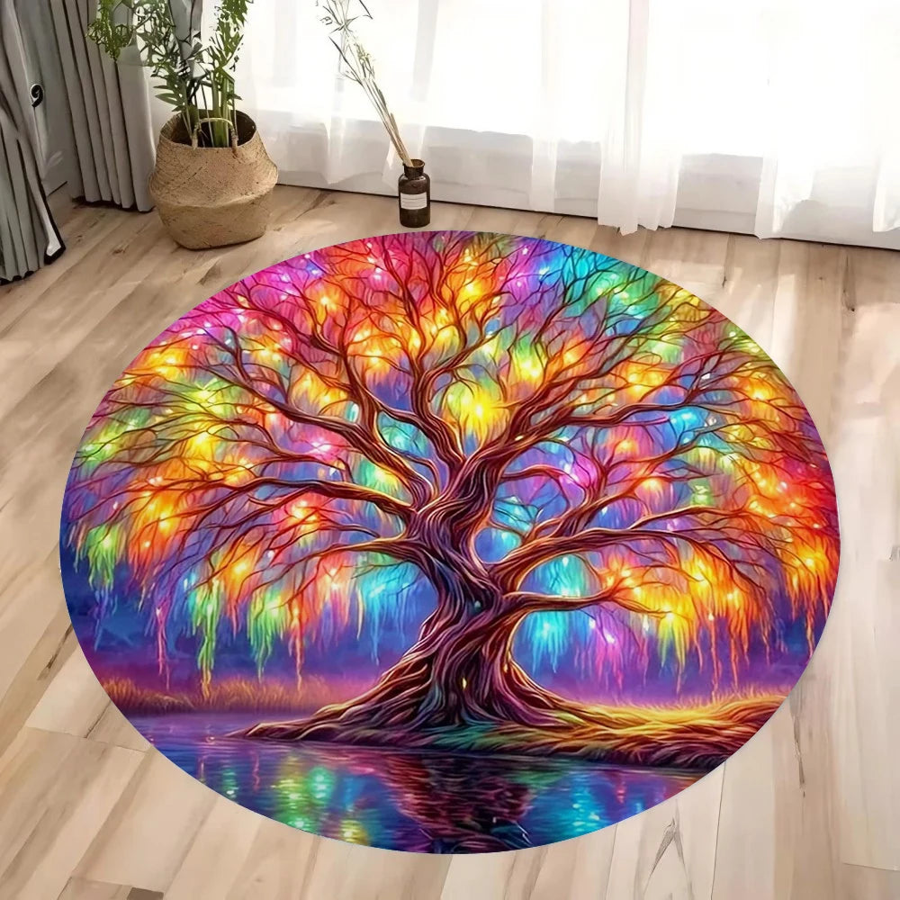 Alfombra Mándala Árbol de la Vida - Conexión Sagrada con la Naturaleza