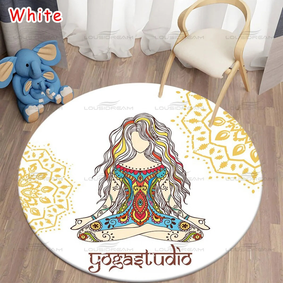 Alfombra Chakras en Armonía Meditación y Elevación Espiritual