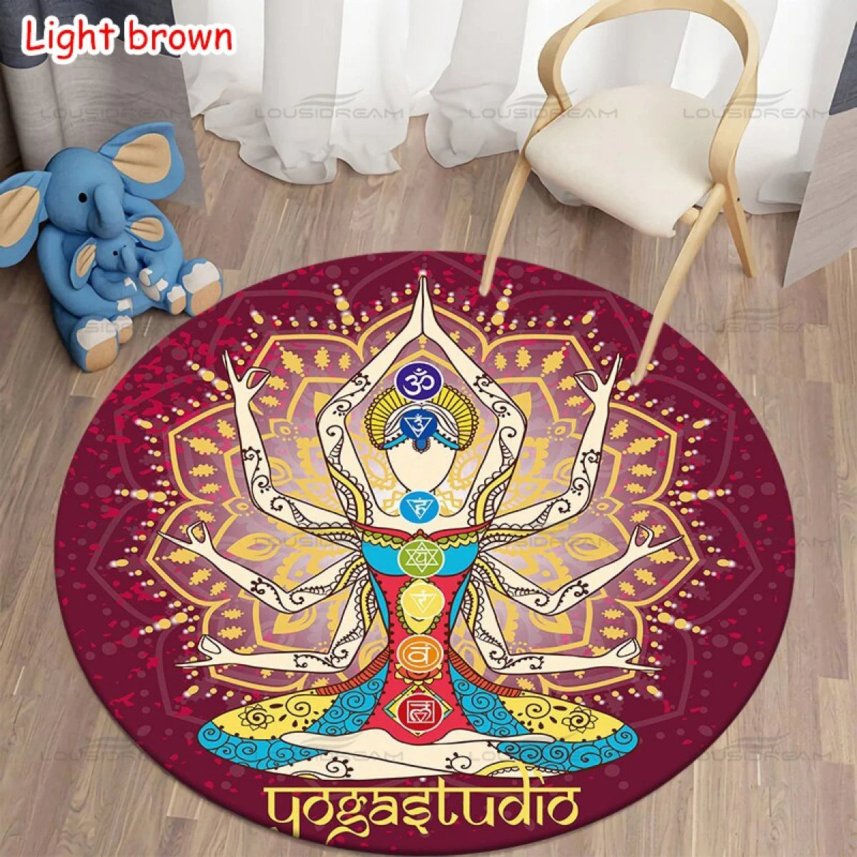 Alfombra Chakras en Armonía Meditación y Elevación Espiritual