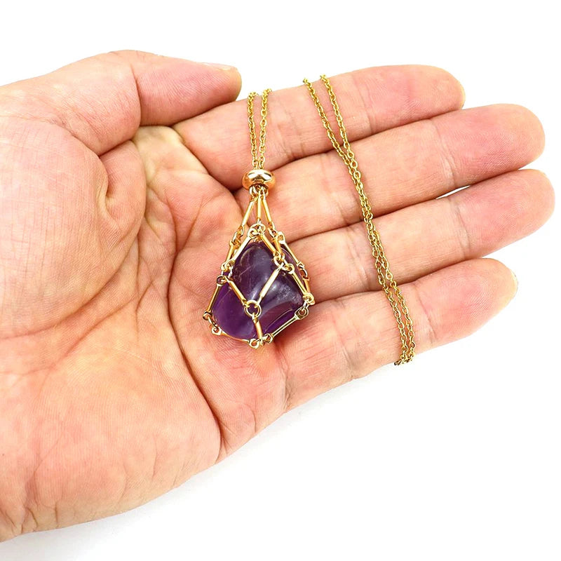 Colgante Envolvente para Piedra Personaliza tu Amuleto