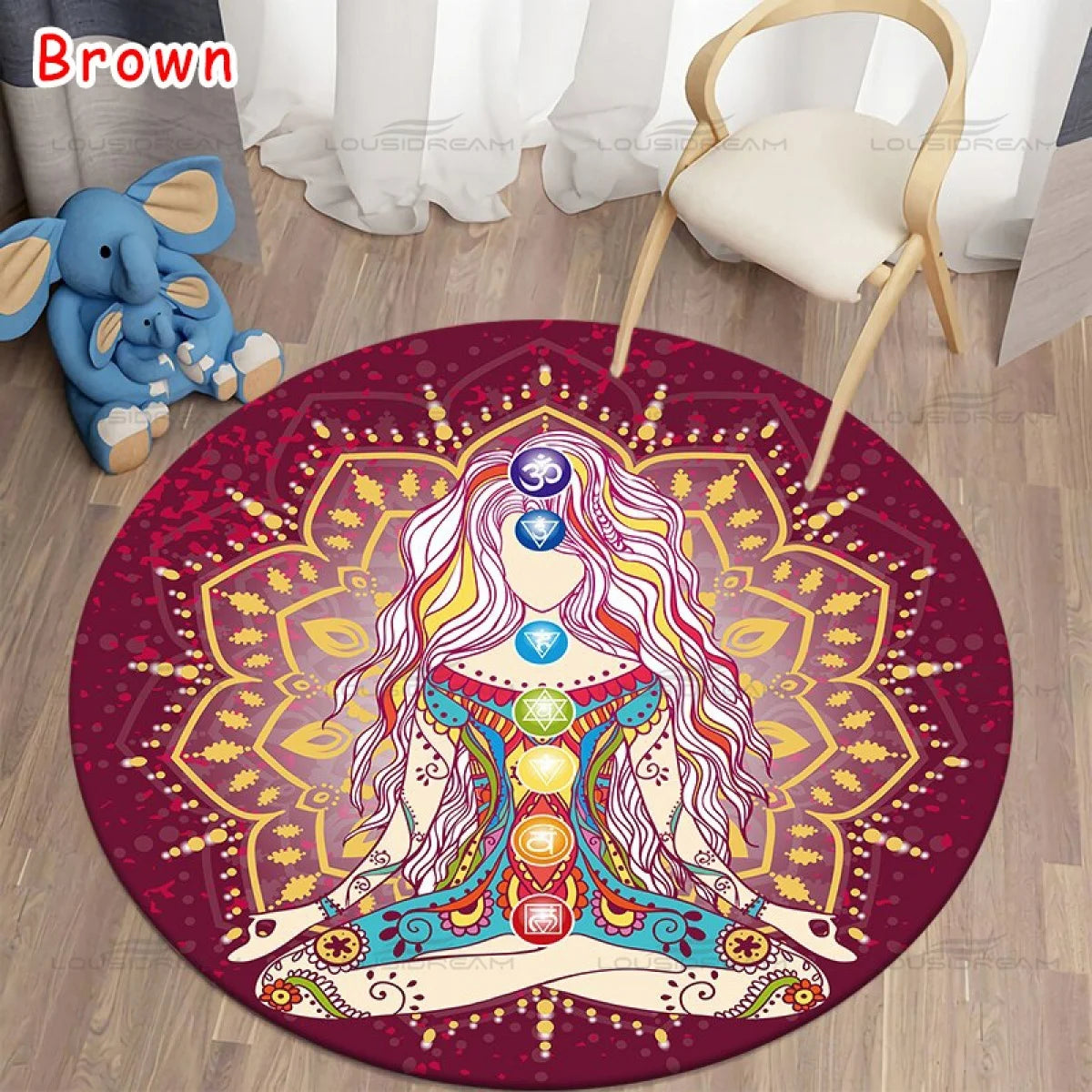 Alfombra Chakras en Armonía Meditación y Elevación Espiritual