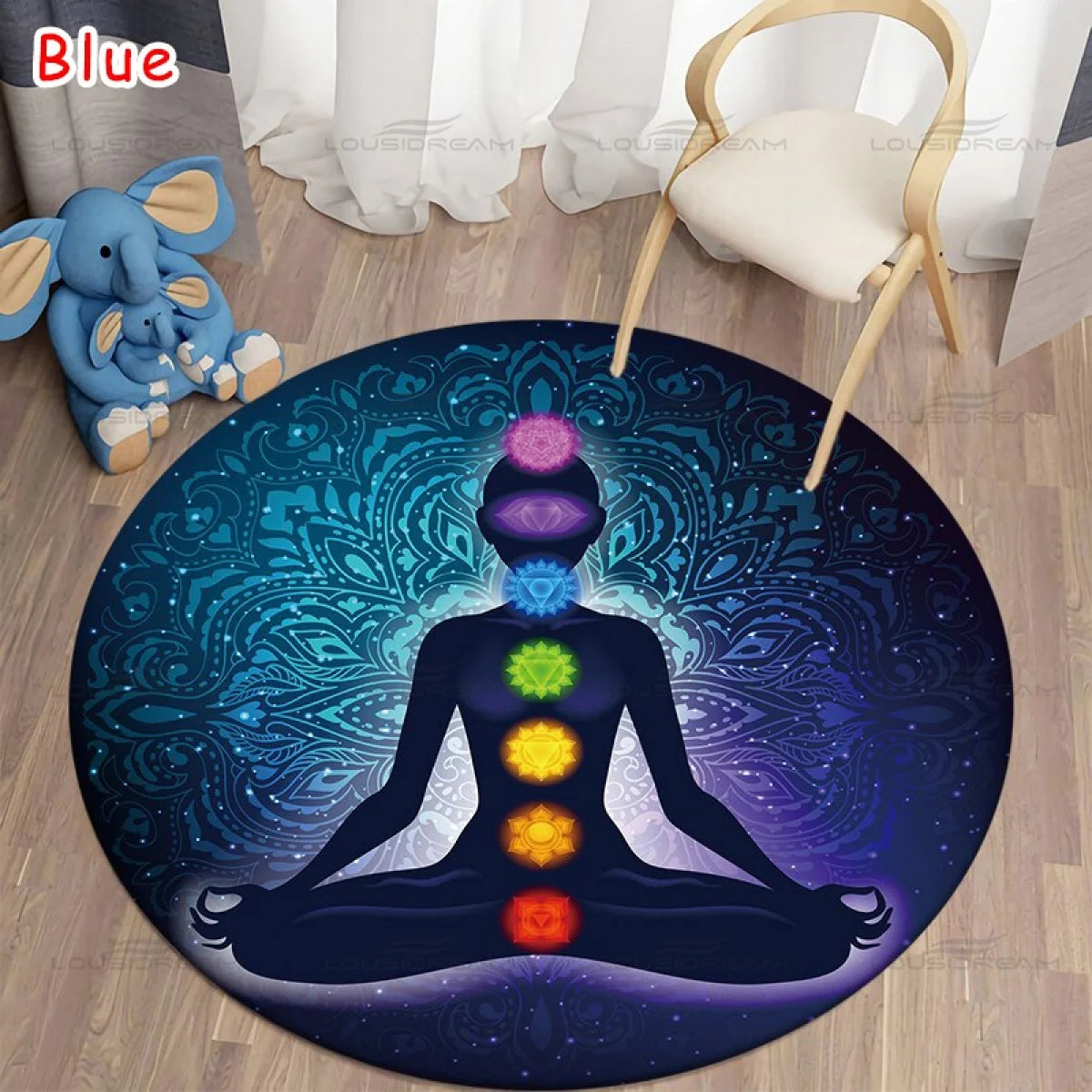 Alfombra Chakras en Armonía Meditación y Elevación Espiritual