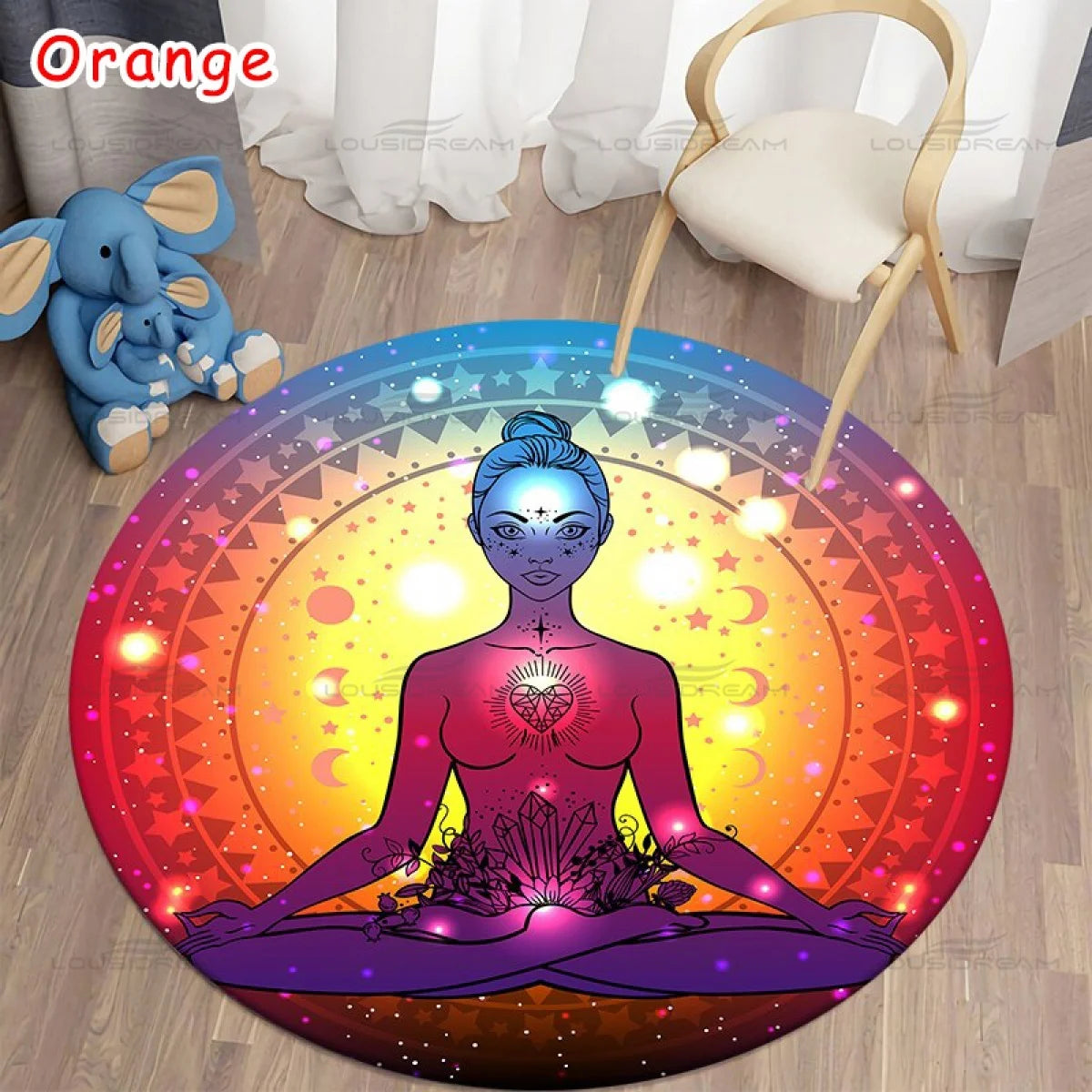 Alfombra Chakras en Armonía Meditación y Elevación Espiritual