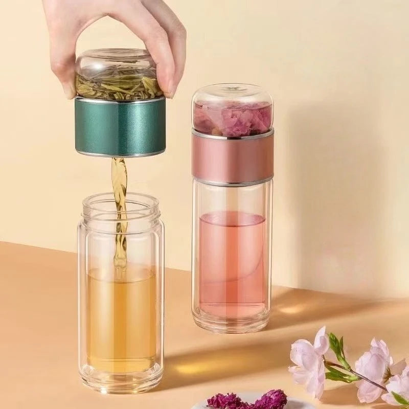 Botella Ritual para Infusiones Conexión Herbal en Cada Sorbo