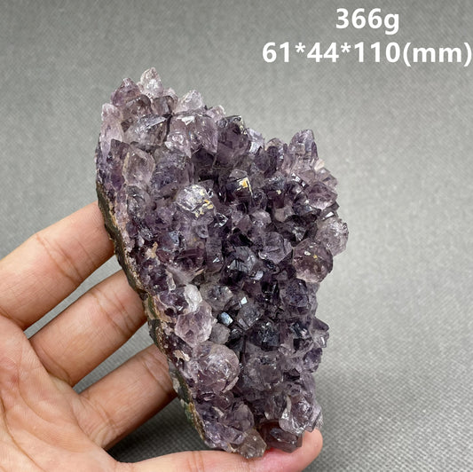 Cristal “Luz del Oráculo”  Clúster de Amatista Natural de Uruguay