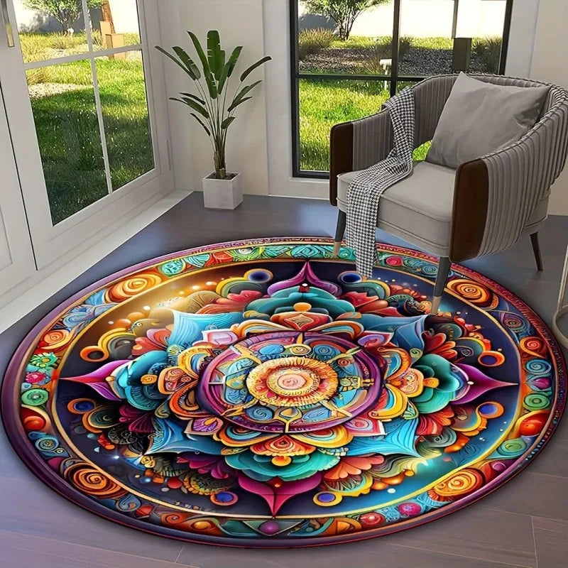 Alfombra Mándala Cósmico Portal de Luz Interior