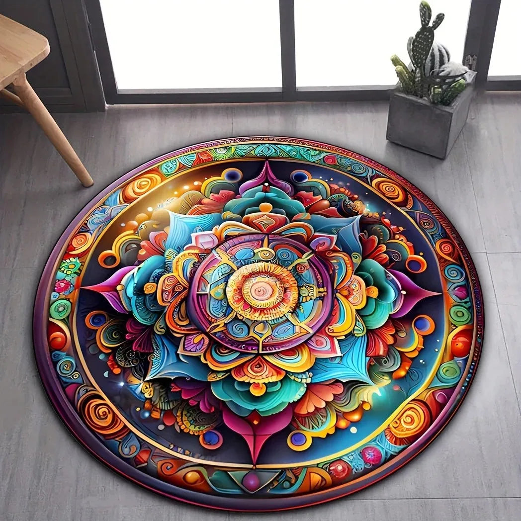 Alfombra Mándala Cósmico Portal de Luz Interior