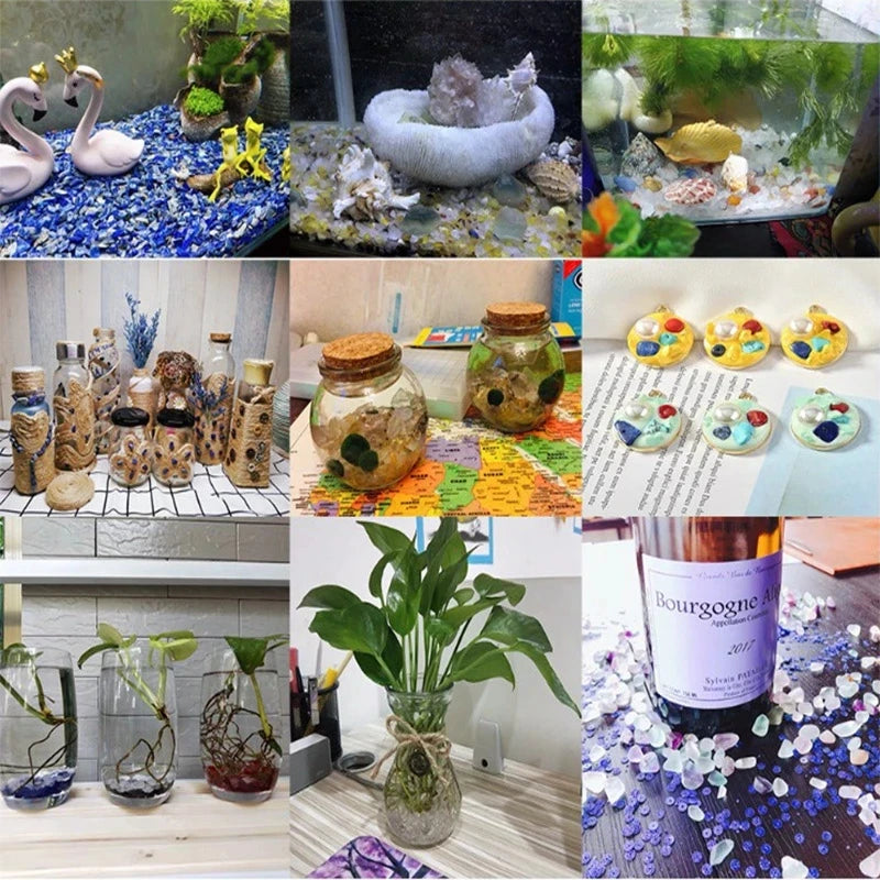 Chips de Cristales Naturales – Energía para Botellas y Rituales Holísticos
