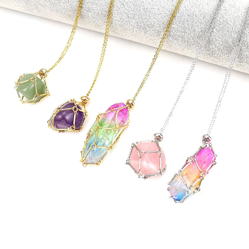 Colgante Envolvente para Piedra Personaliza tu Amuleto