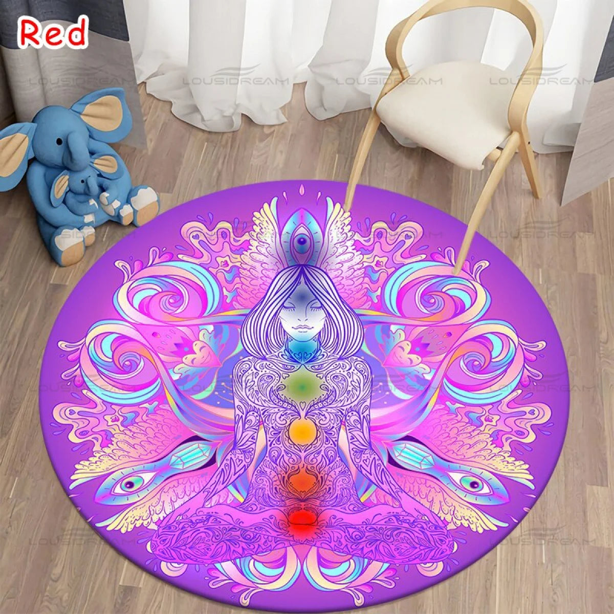 Alfombra Chakras en Armonía Meditación y Elevación Espiritual