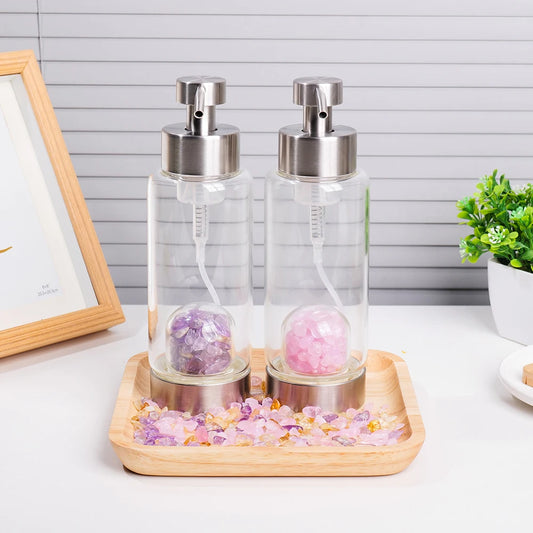 Dispensador Energético de Cristal  Ritual de Belleza y Autocuidado
