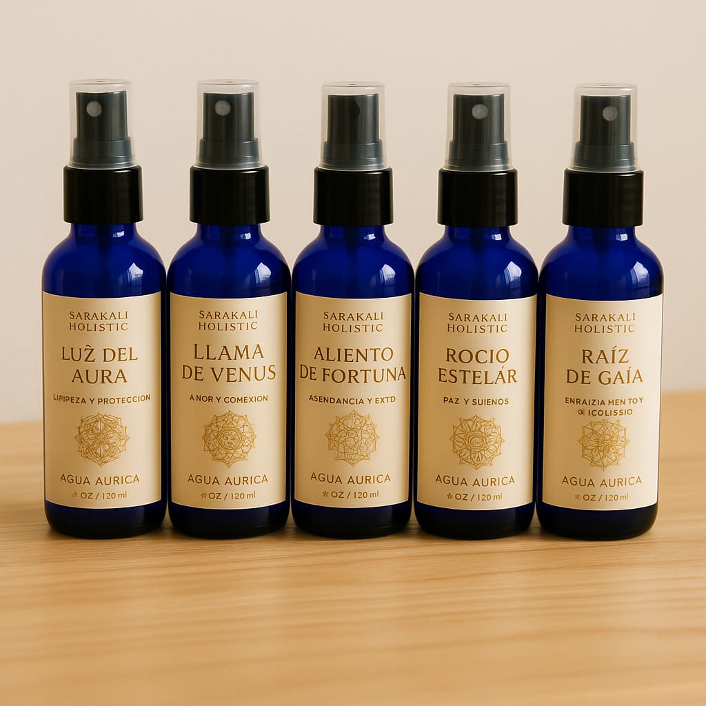 Colección de Aguas Áuricas Sarakali Holistic