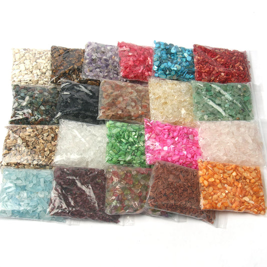 Chips de Cristales Naturales – Energía para Botellas y Rituales Holísticos