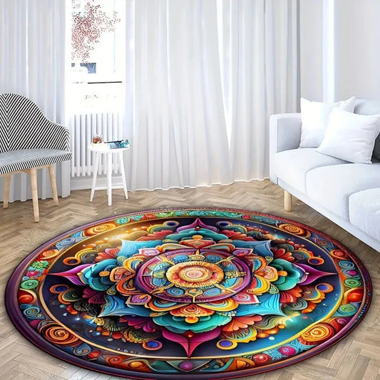Alfombra Mándala Cósmico  Portal de Luz Interior