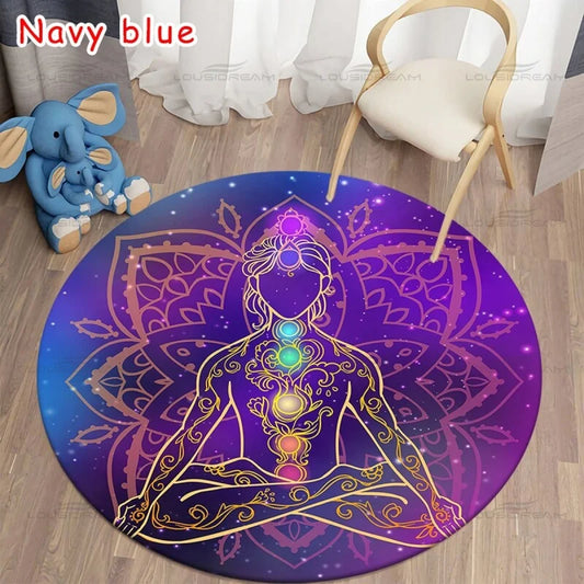 Alfombra Chakras en Armonía Meditación y Elevación Espiritual