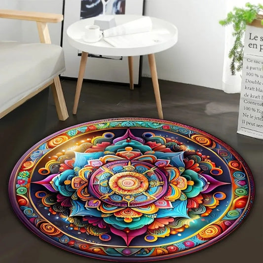 Alfombra Mándala Cósmico  Portal de Luz Interior